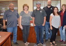 Giumarra team members (from left to right) Miguel Beltran, Kellee Harris, Alex Marriott, Matt Ruegge, Araceli Velazquez and Jeannine Martin.